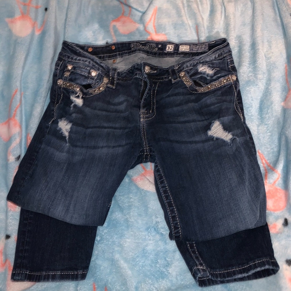 Miss me straight leg jeans